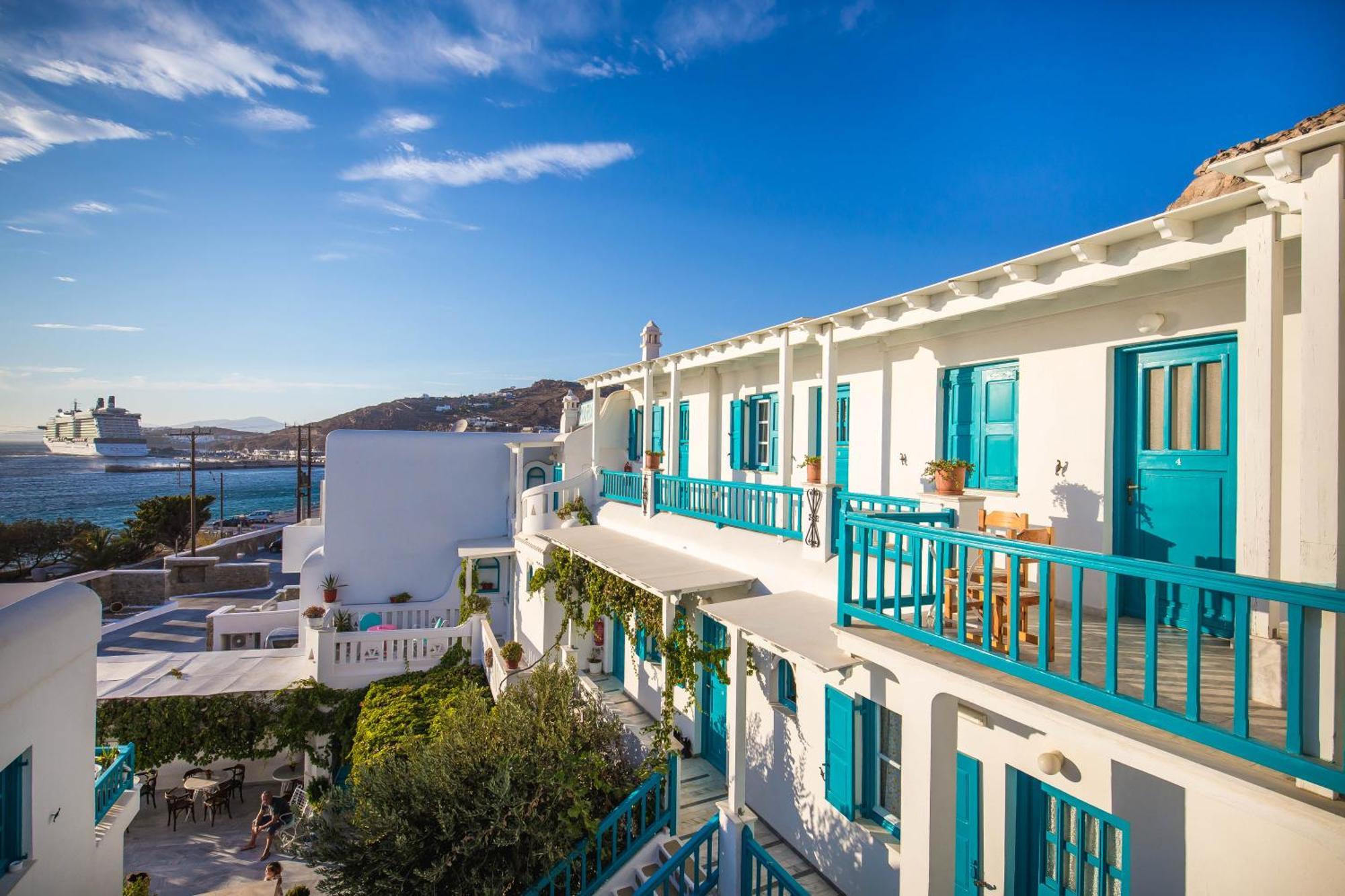 Pension Marias Sea View Mykonos Town Exterior photo